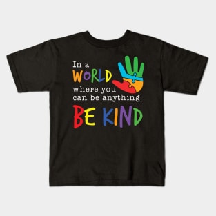 Be Kind - Autism Awareness Kids T-Shirt